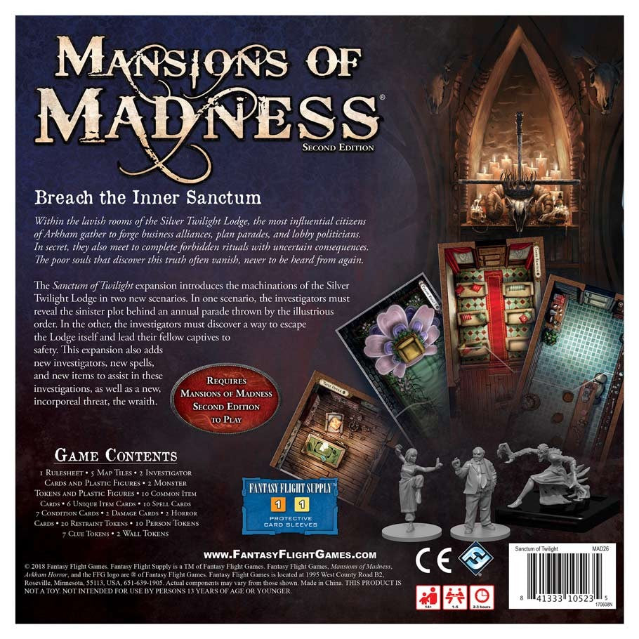 Mansions of Madness (2nd Edition): Sanctum of Twilight Expansion Mansions of Madness (2nd Edition): Sanctum of Twilight Expansion