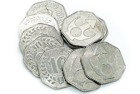 Sci Fi Metal Coins (Set of 10s) (SEE LOW PRICE AT CHECKOUT)