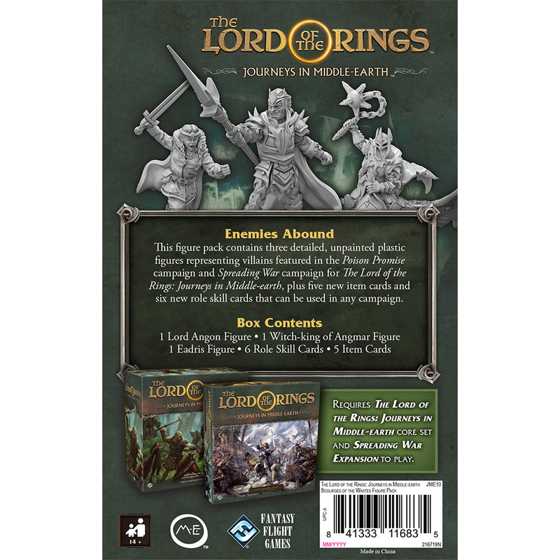 Lord of the Rings: Journeys in Middle-Earth - Scourges of the Wastes (SEE LOW PRICE AT CHECKOUT)