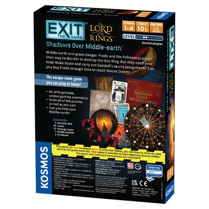 EXIT: Shadows Over Middle-earth (SEE LOW PRICE AT CHECKOUT)