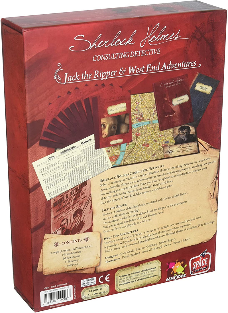 Sherlock Holmes Consultng Detective: Jack the Ripper and West End Adventures (SEE LOW PRICE AT CHECKOUT)