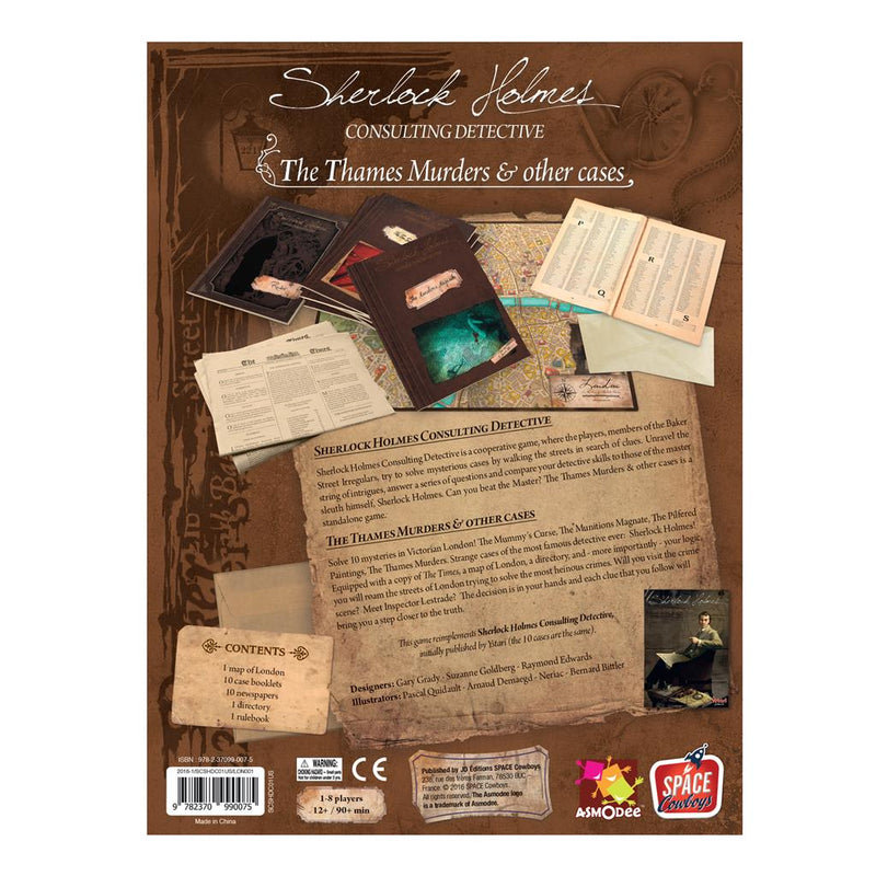 Sherlock Holmes Consultng Detective: The Thames Murders and Other Cases (SEE LOW PRICE AT CHECKOUT)