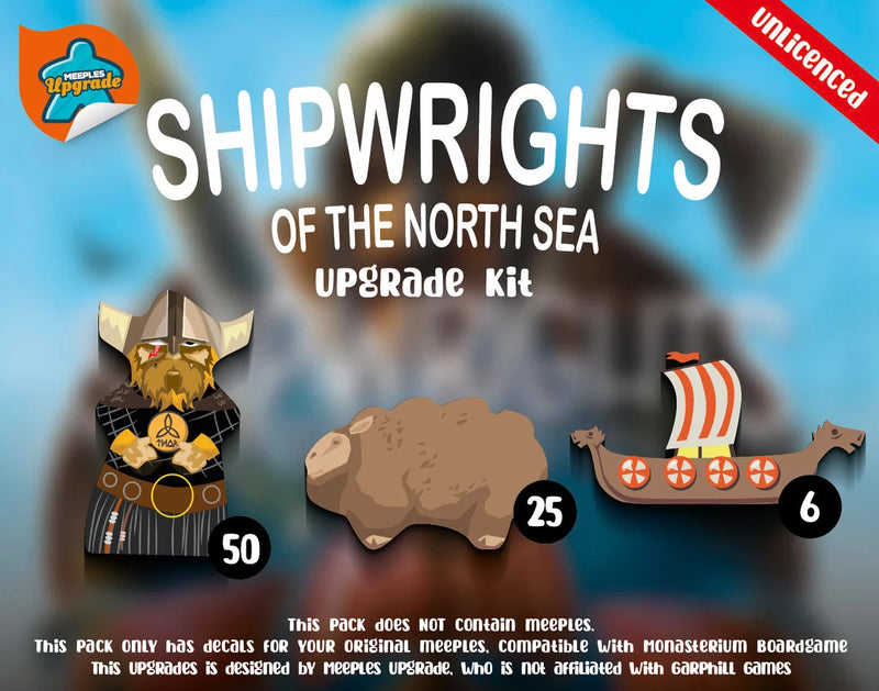 Shipwrights of the North Sea Sticker Upgrade Kit