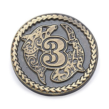 Spirit Island Metal Coin & Token Set