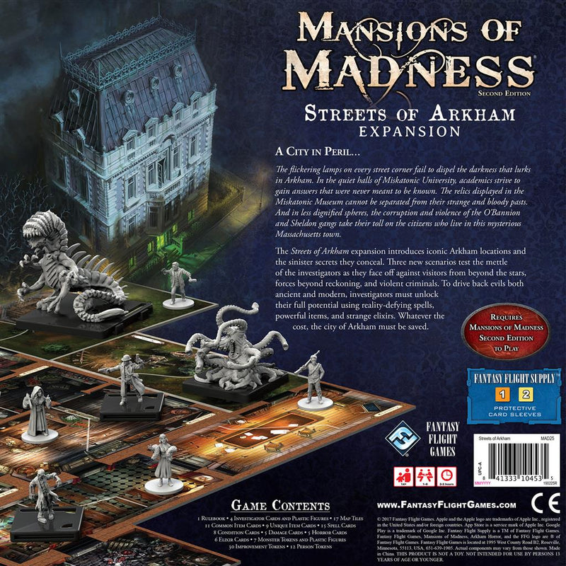 Mansions of Madness (2nd Edition): Streets of Arkham (SEE LOW PRICE AT CHECKOUT)
