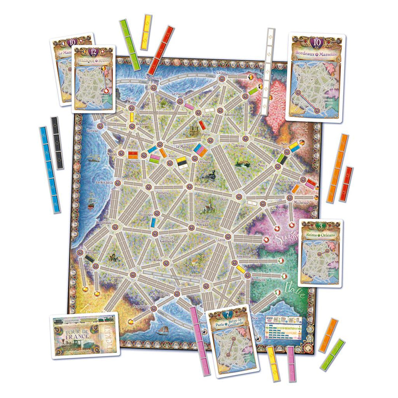 Ticket to Ride: France / Old West Map (SEE LOW PRICE AT CHECKOUT)