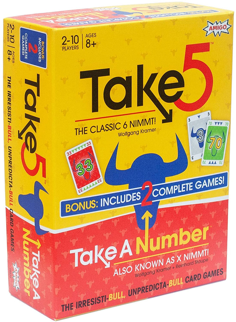 Take 5 / Take a Number Bonus Pack / 6 Nimmt / X Nimmt (SEE LOW PRICE AT CHECKOUT)