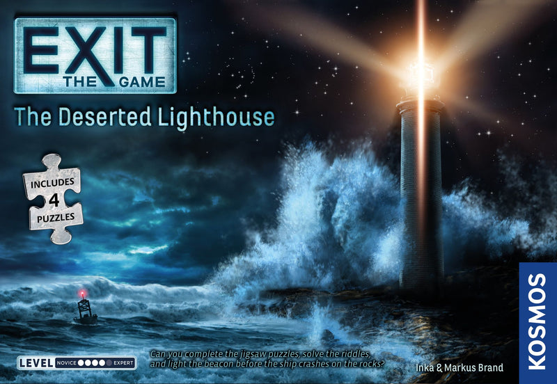 EXIT: The Deserted Lighthouse + Puzzle (SEE LOW PRICE AT CHECKOUT)