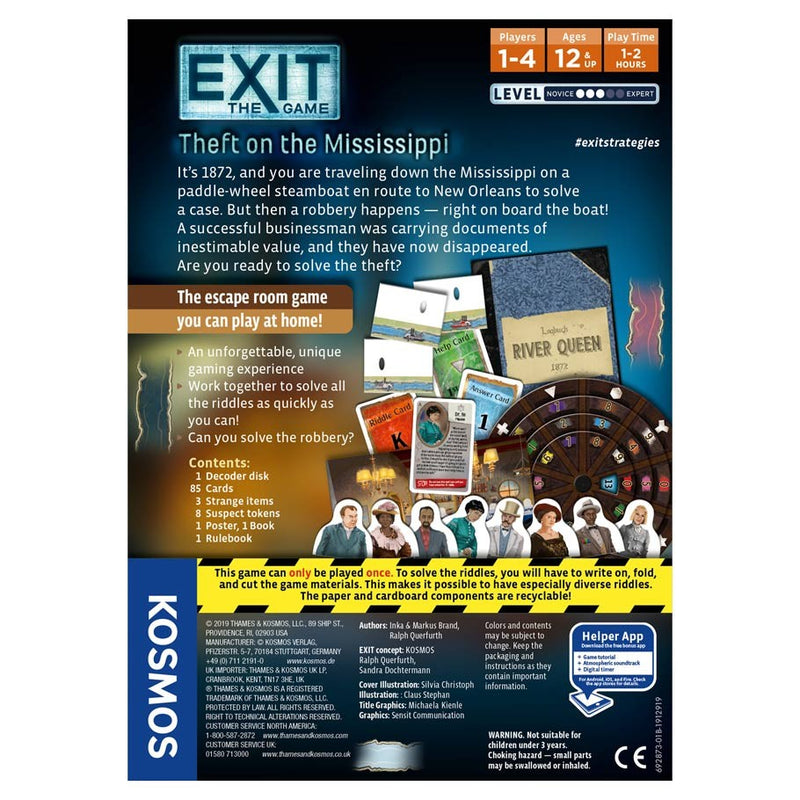 EXIT: Theft on the Mississippi (SEE LOW PRICE AT CHECKOUT)