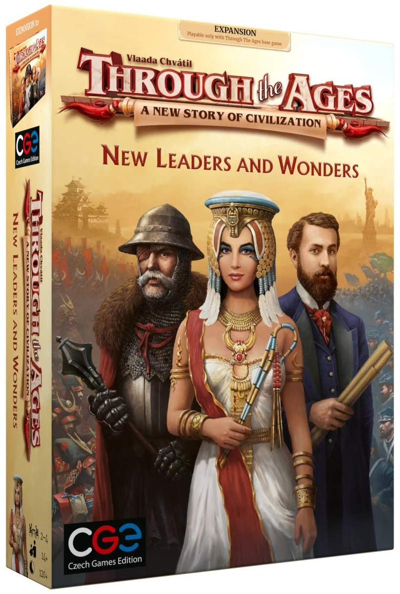 Through the Ages: A New Story of Civilization - New Leaders & Wonders Expansion (SEE LOW PRICE AT CHECKOUT)