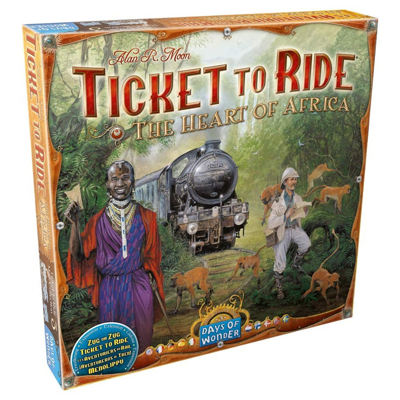 Ticket to Ride: Africa Map (SEE LOW PRICE AT CHECKOUT)