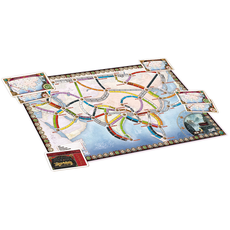Ticket to Ride: Asia / Legendary Asia Map (SEE LOW PRICE AT CHECKOUT)