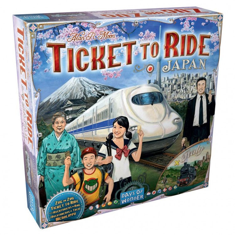 Ticket to Ride: Japan / Italty Map (SEE LOW PRICE AT CHECKOUT)