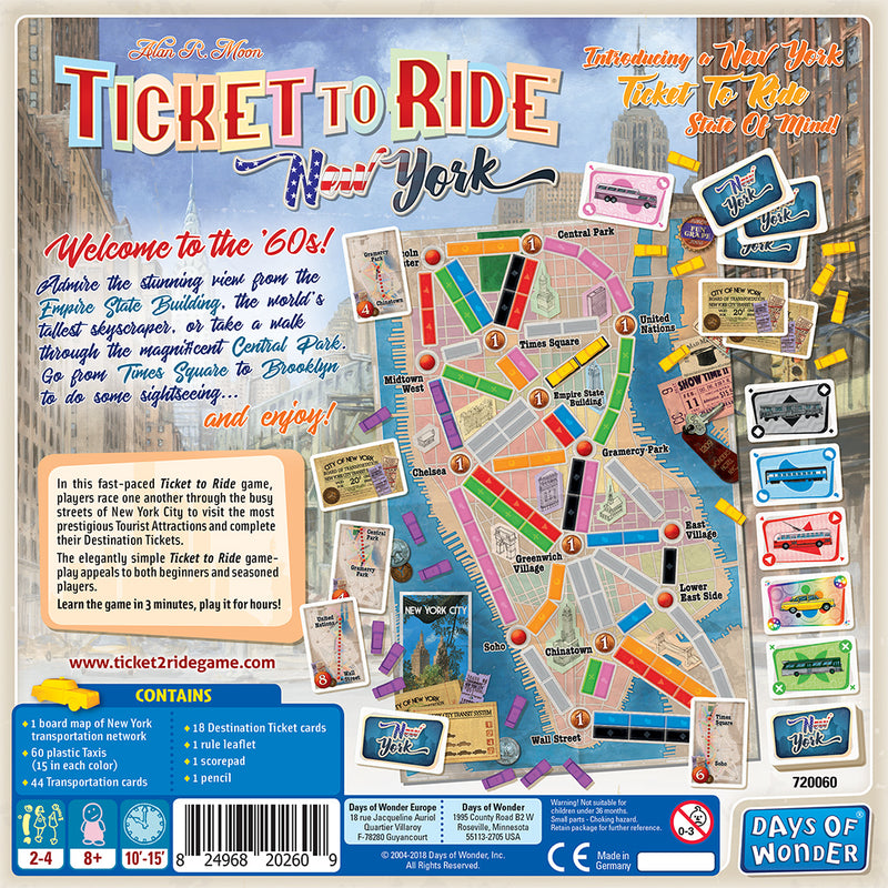 Ticket to Ride: New York (SEE LOW PRICE AT CHECKOUT)