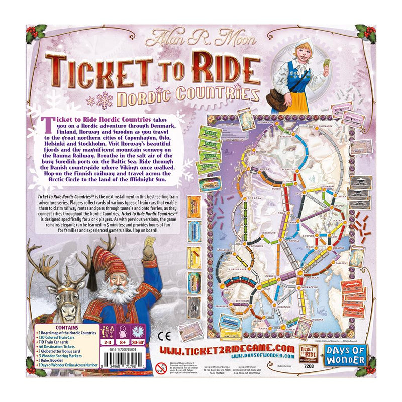 Ticket to Ride: Nordic Countries (SEE LOW PRICE AT CHECKOUT)