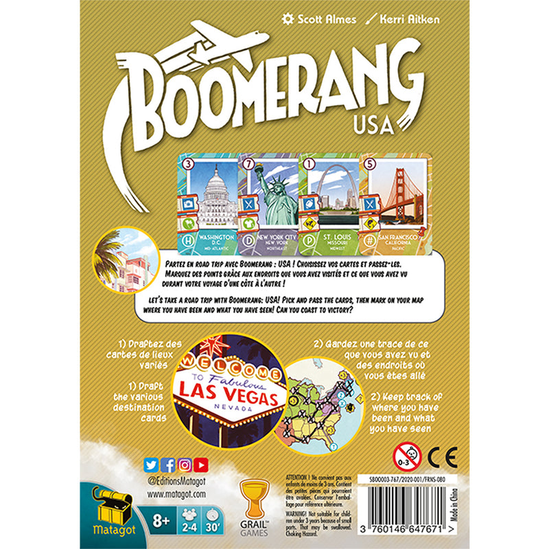 Boomerang: USA (SEE LOW PRICE AT CHECKOUT)