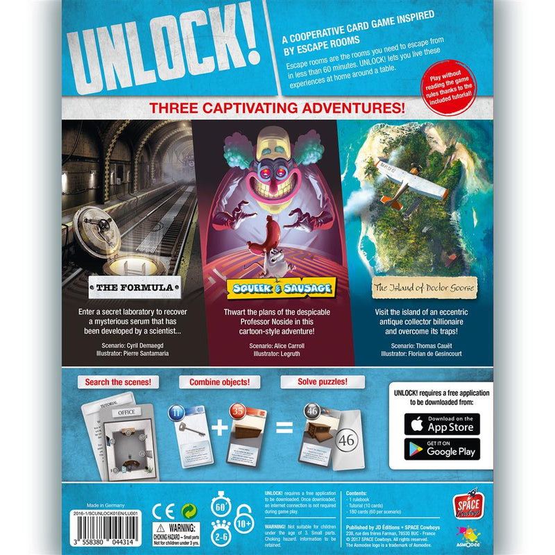 Unlock!: Escape Adventures (SEE LOW PRICE AT CHECKOUT)