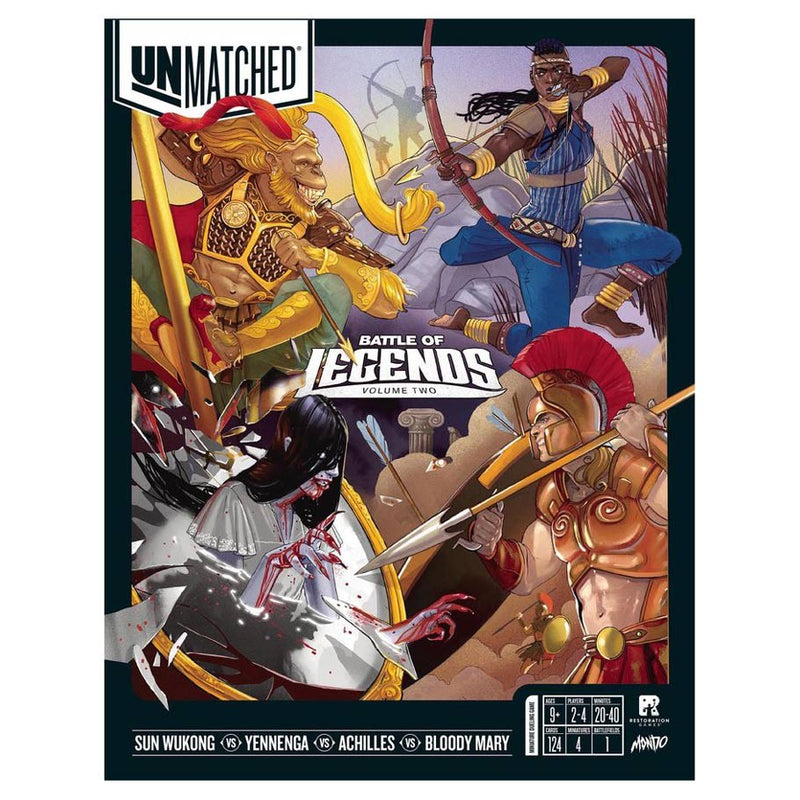 Unmatched: Battle of Legends (Volume 2) (SEE LOW PRICE AT CHECKOUT)