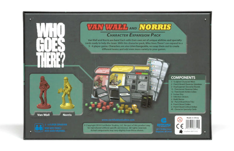Who Goes There? (2nd Edition): Van Wall & Norris Character Expansion Pack (SEE LOW PRICE AT CHECKOUT)