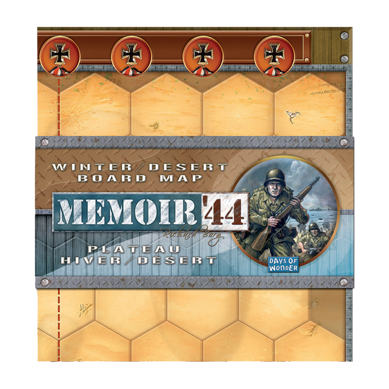 Memoir '44: Winter/Desert Board Map (SEE LOW PRICE AT CHECKOUT)