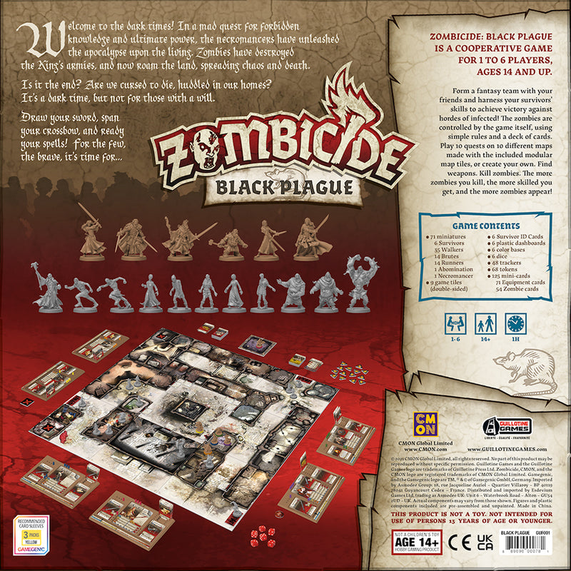 Zombicide Black Plague (SEE LOW PRICE AT CHECKOUT)