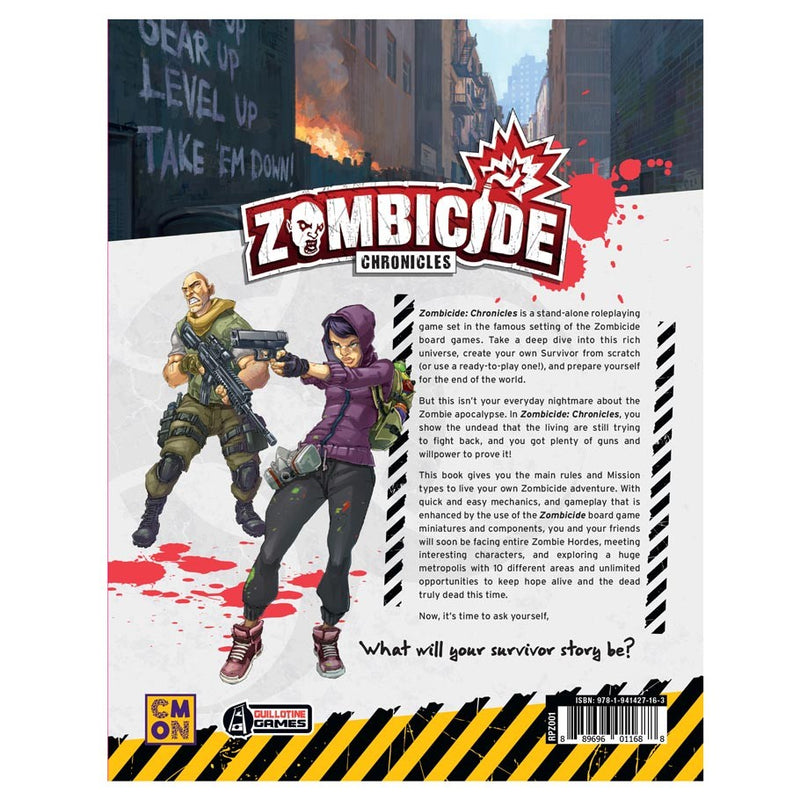 Zombicide: Chronicles RPG - Core Rulebook (Hardcover) (SEE LOW PRICE AT CHECKOUT)