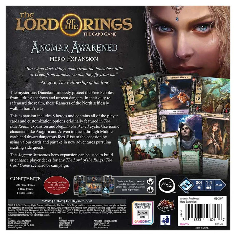 Lord of the Rings LCG: Angmar Awakened Hero Expansion (SEE LOW PRICE AT CHECKOUT)